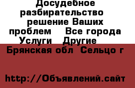 Досудебное разбирательство - решение Ваших проблем. - Все города Услуги » Другие   . Брянская обл.,Сельцо г.